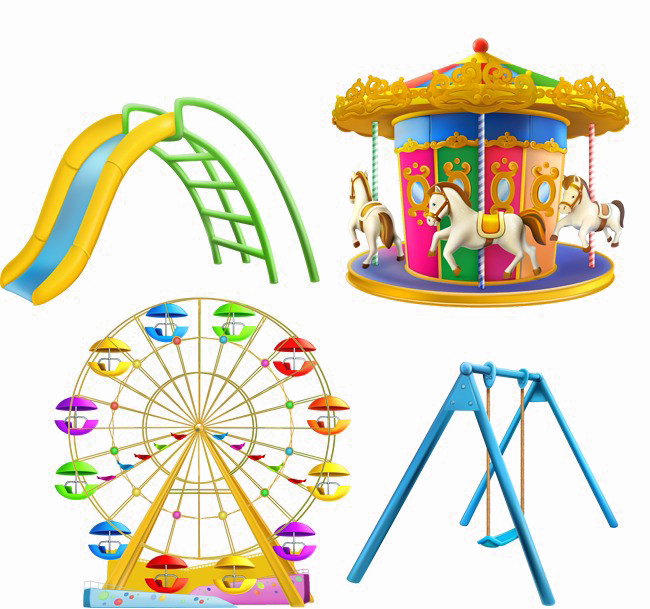 Amusement Park Transparent PNG Image