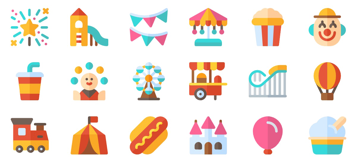 Amusement Park Transparent PNG Image