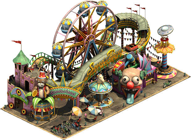 Amusement Park Transparent PNG Image