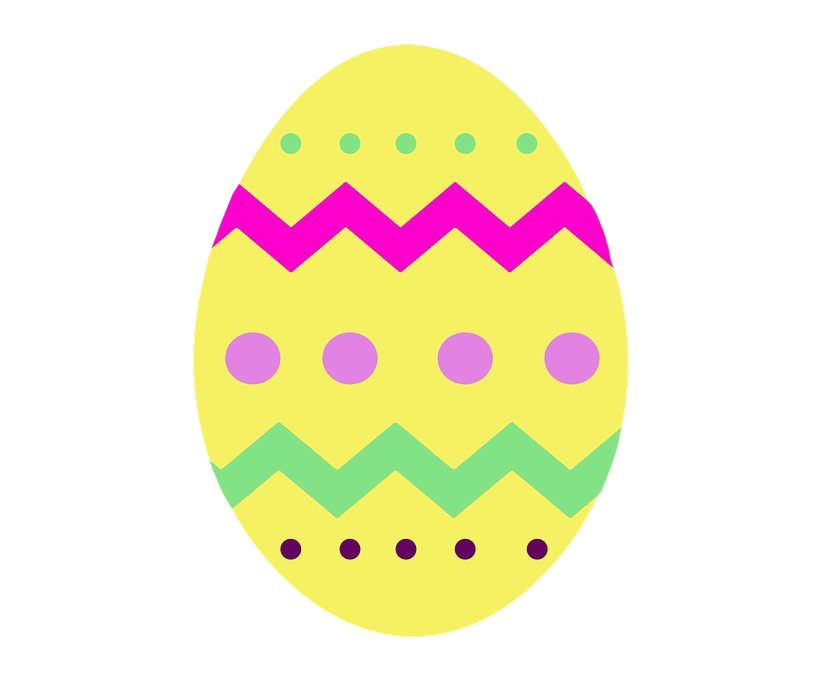 Egg Easter Yellow Transparent PNG Image