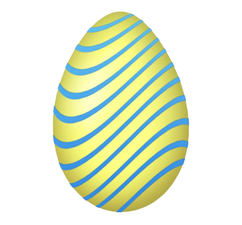 Egg Easter Yellow File Transparent PNG Image