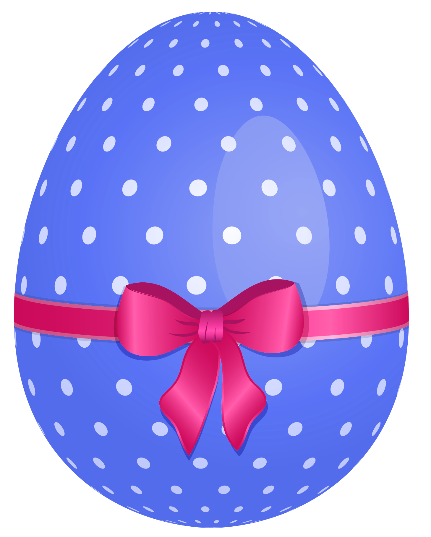 Blue Egg Easter Transparent PNG Image
