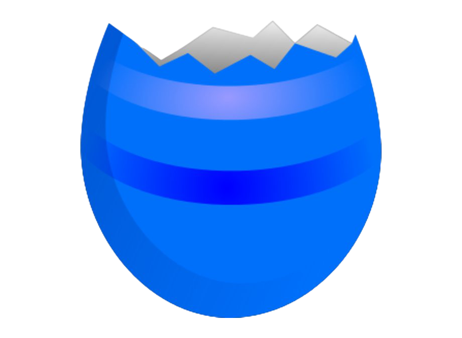 Blue Egg Easter Transparent PNG Image