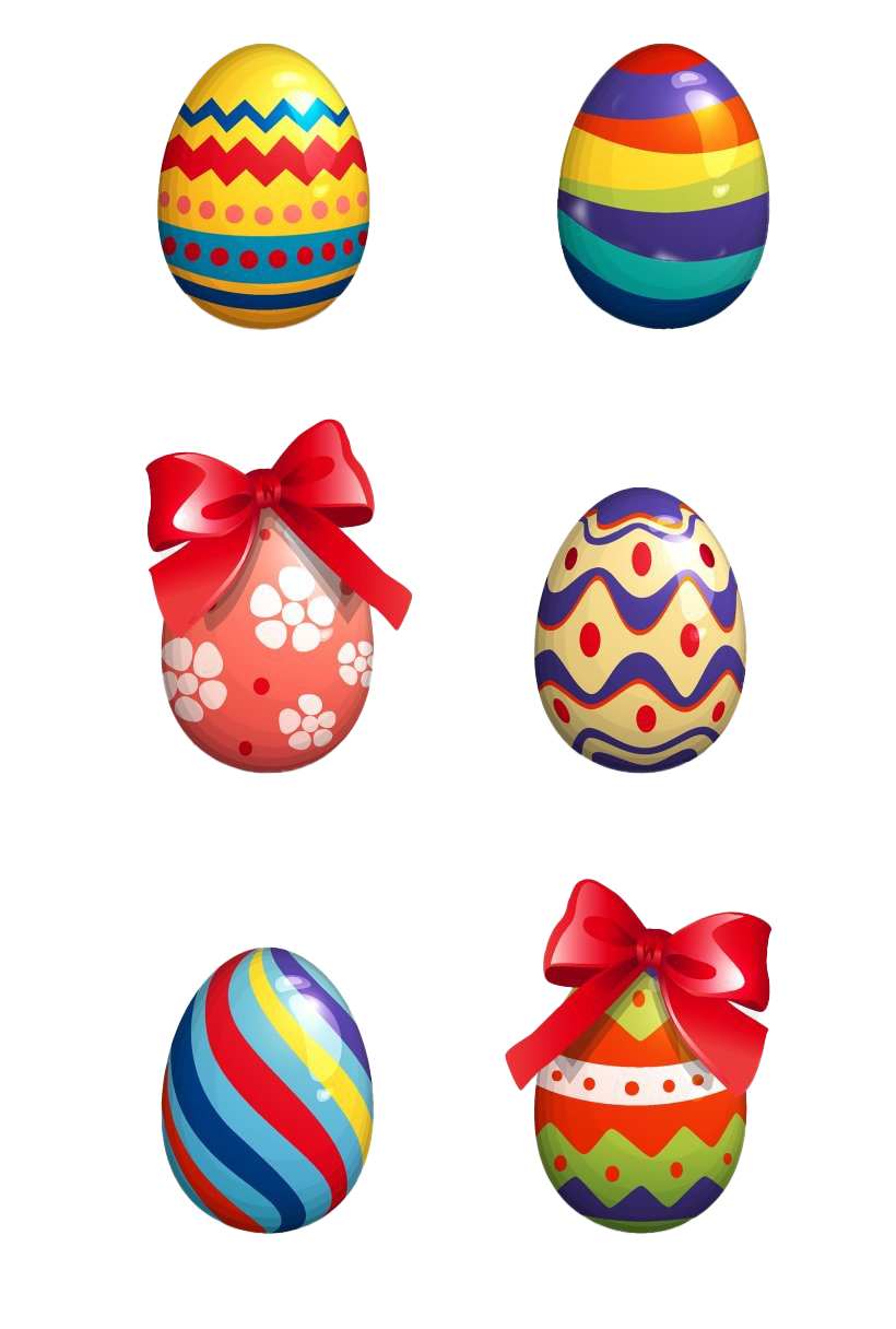 Egg Easter Colorful Transparent PNG Image