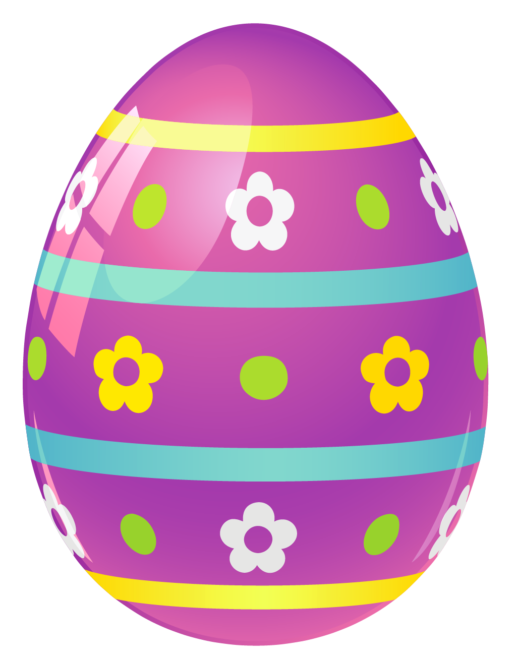 Egg Easter Colorful Transparent PNG Image