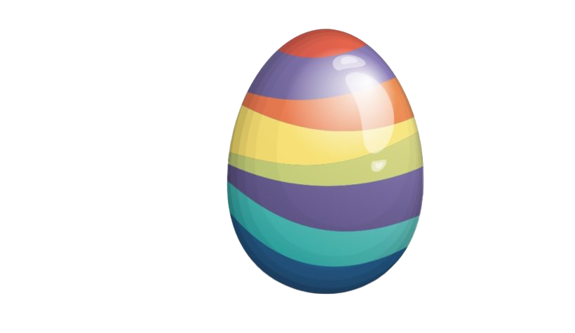 Egg Easter Colorful Transparent PNG Image