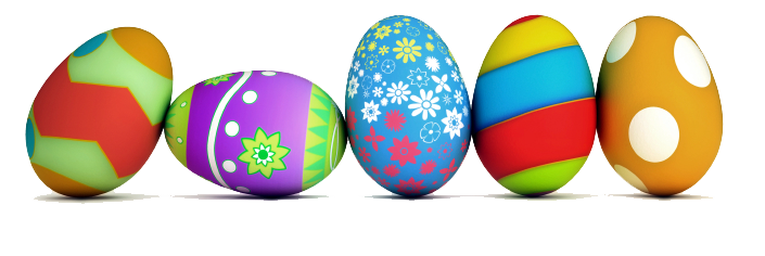 Eggs Easter Colorful Transparent PNG Image