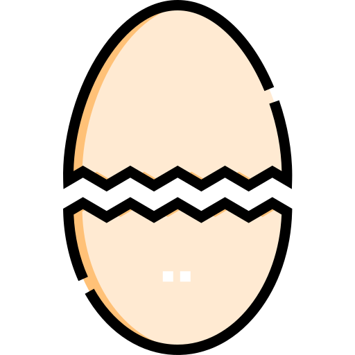 Egg Cracked Easter Transparent PNG Image