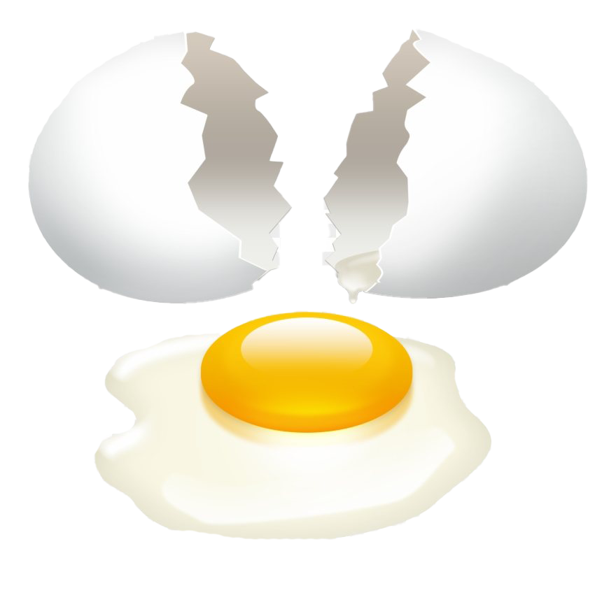 Egg Cracked Easter Transparent PNG Image