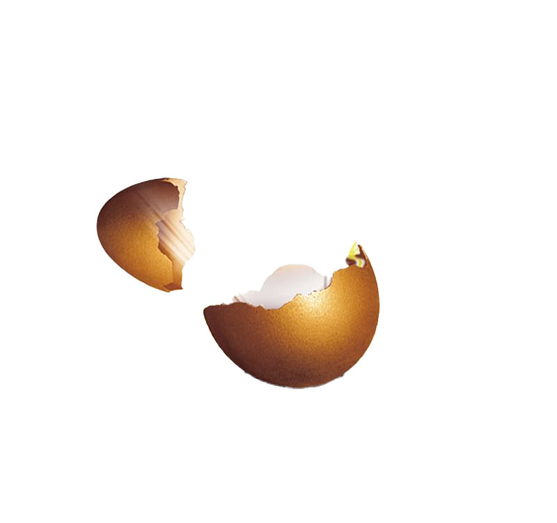 Egg Cracked Easter Transparent PNG Image