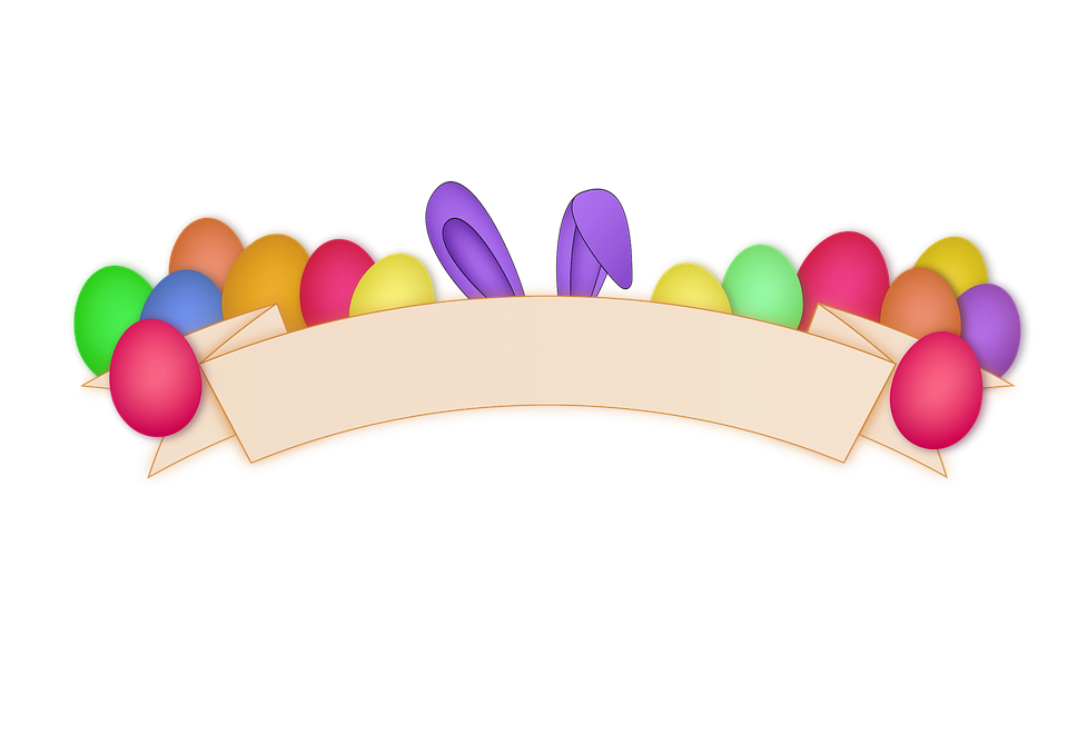Banner Easter Transparent PNG Image