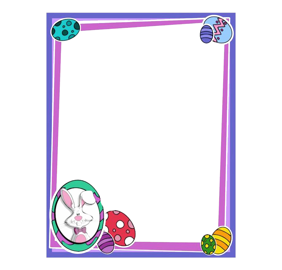 Border Easter Transparent PNG Image