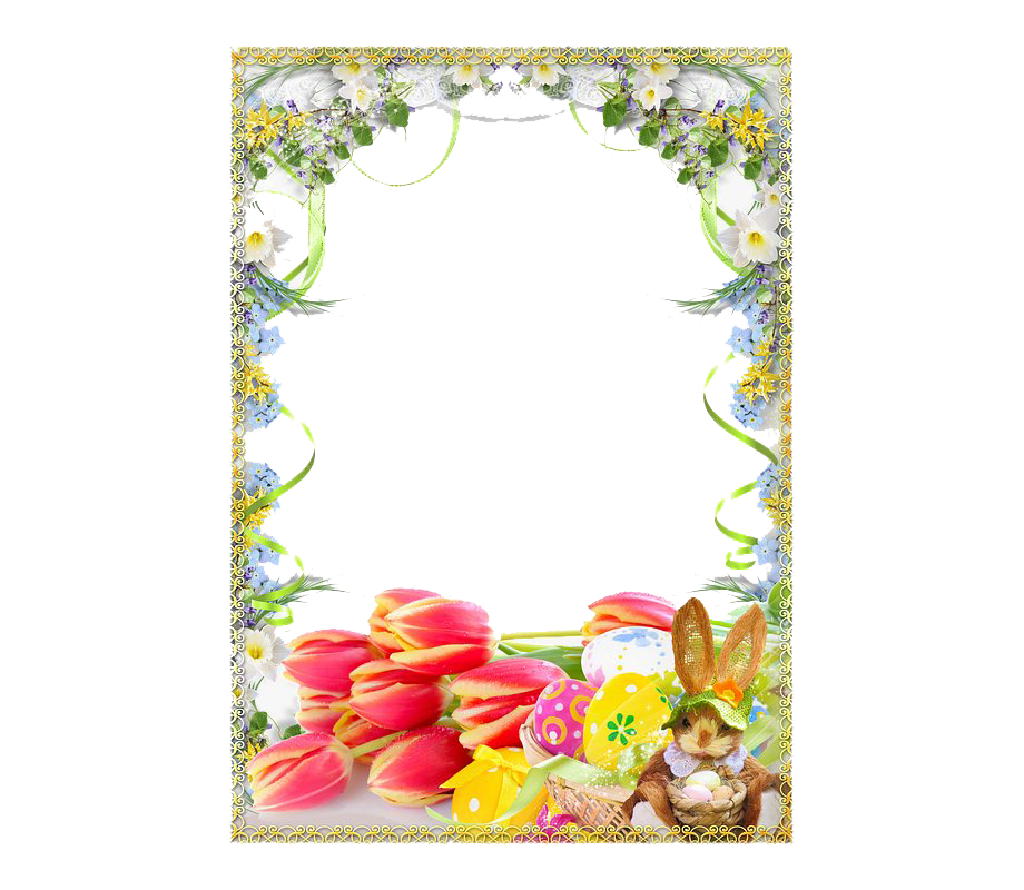 Border Easter File Transparent PNG Image