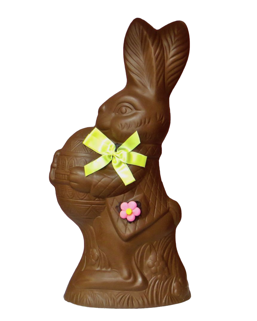 Easter Bunny Chocolate File Transparent PNG Image