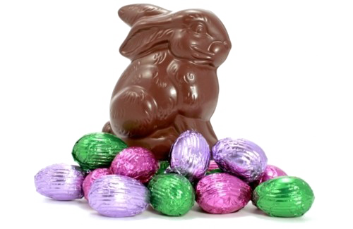 Easter Bunny Chocolate Transparent PNG Image