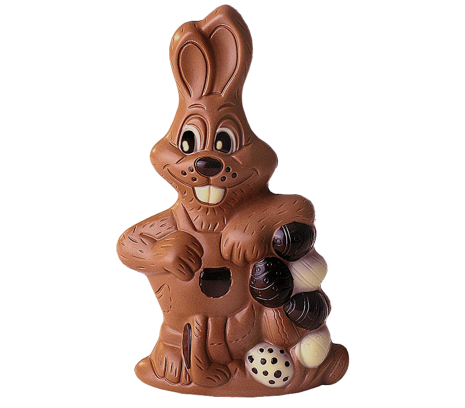 Pic Easter Bunny Chocolate File Transparent PNG Image