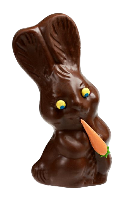 Easter Bunny Chocolate Transparent PNG Image