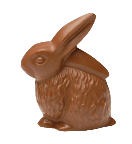 Easter Bunny Chocolate Transparent PNG Image