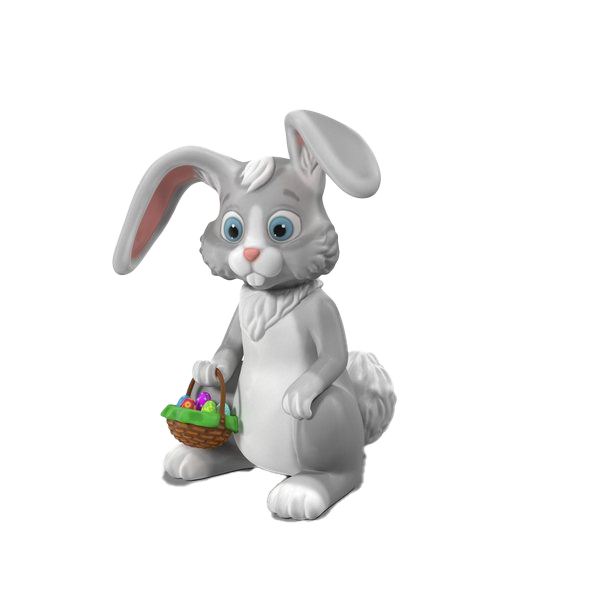 Easter Bunny Transparent PNG Image