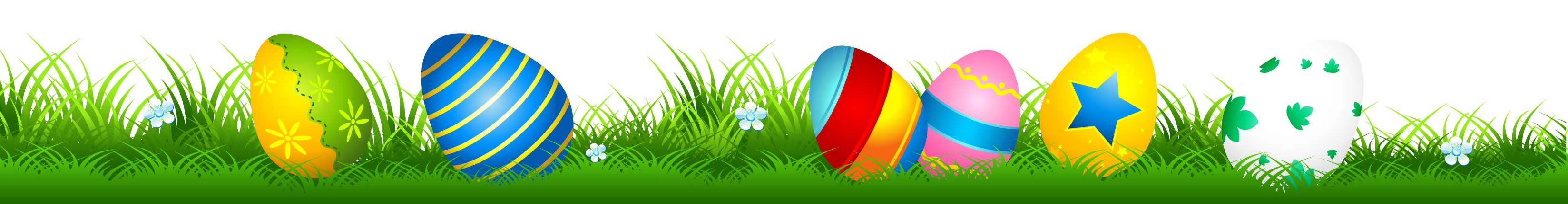 Egg Grass Easter Transparent PNG Image