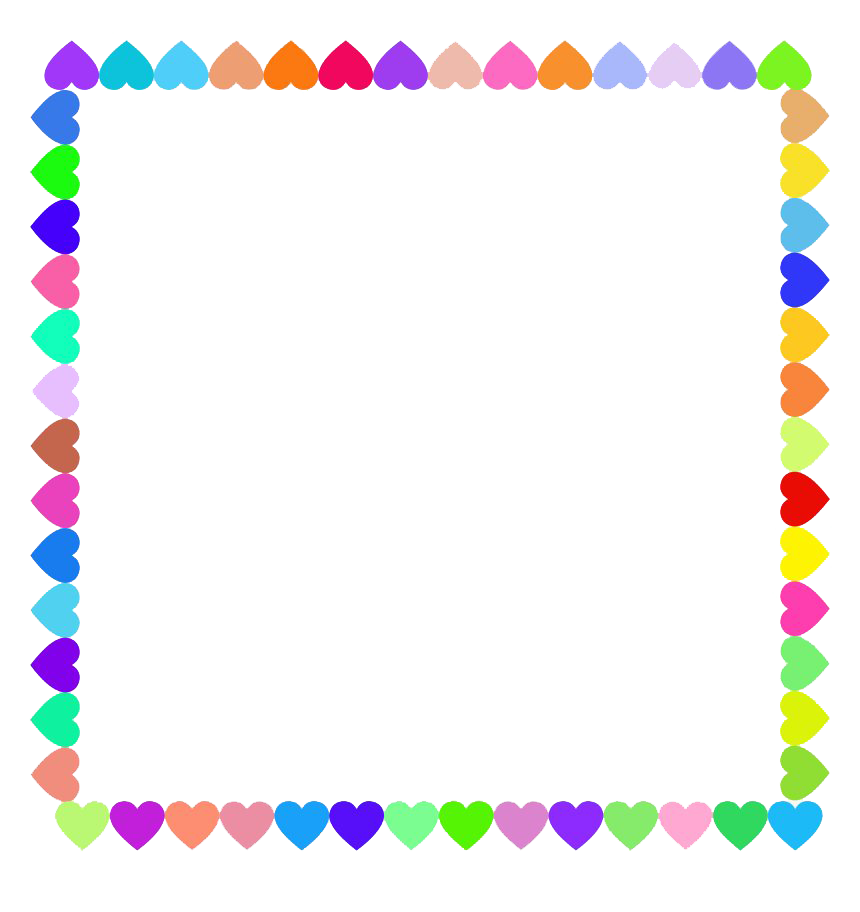 Border Eggs Easter Transparent PNG Image