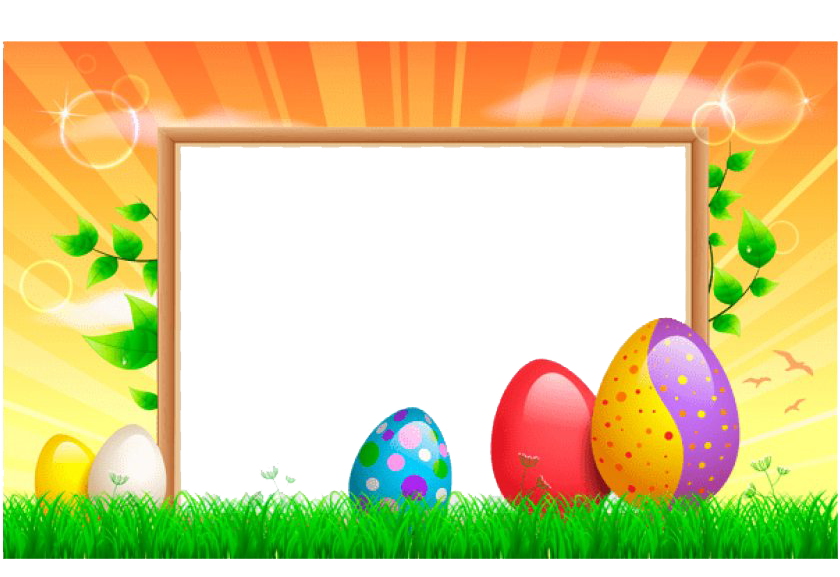 Frame Easter Transparent PNG Image