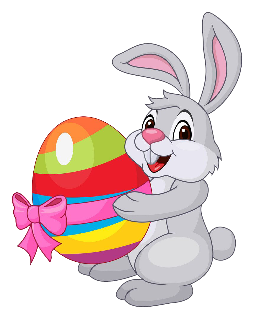 Easter Rabbit Transparent PNG Image