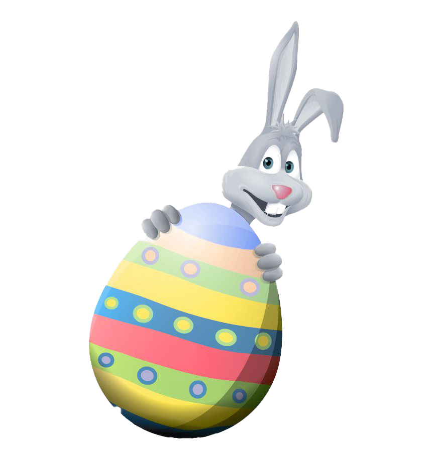 Easter Rabbit Transparent PNG Image
