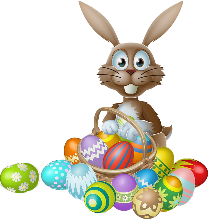 Easter Rabbit Transparent PNG Image