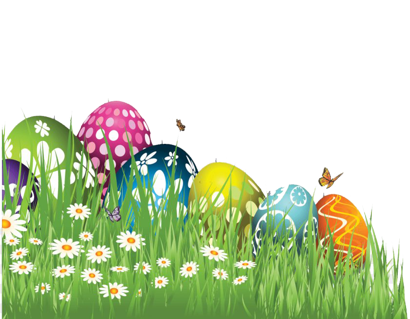 Egg Grass Easter File Transparent PNG Image