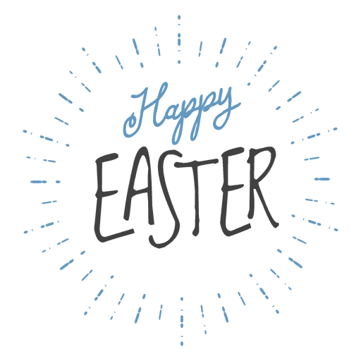 Logo Easter Happy Transparent PNG Image