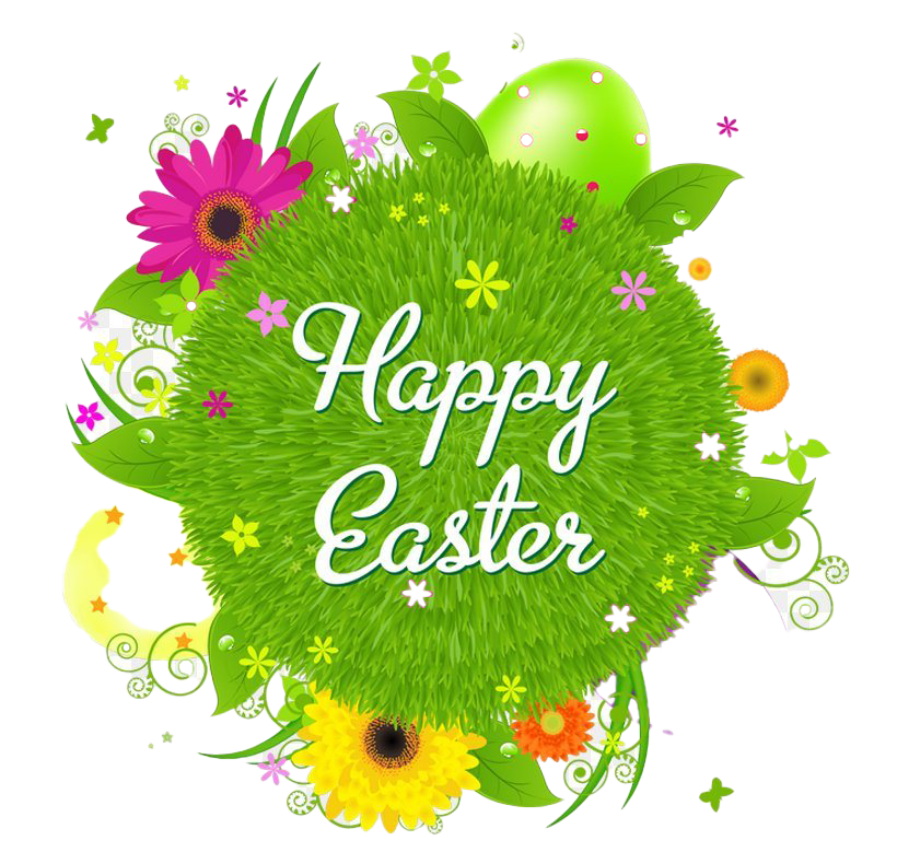 Logo Easter Word Happy Transparent PNG Image