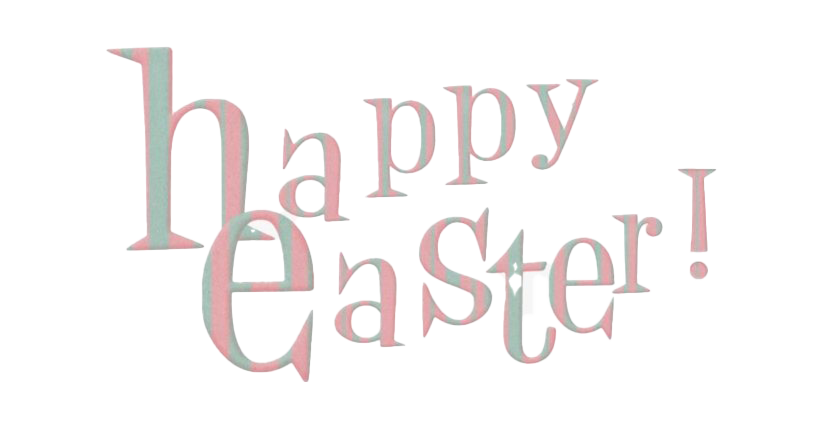 Logo Easter Word Happy Transparent PNG Image