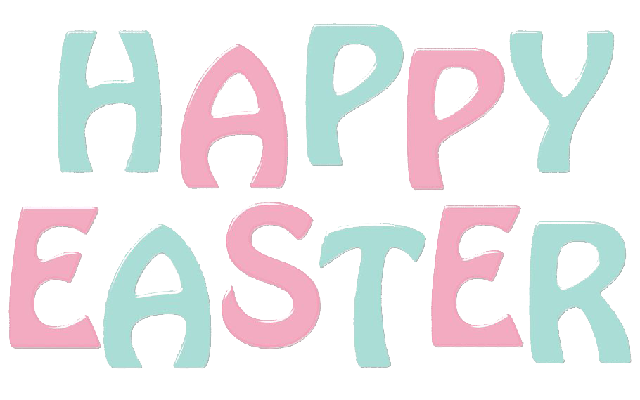 Logo Easter Word Happy Transparent PNG Image