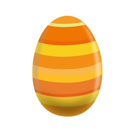 Orange Egg Easter Transparent PNG Image