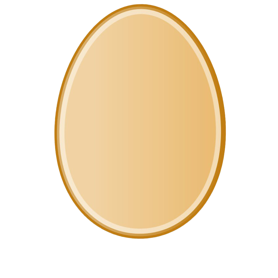Orange Egg Easter Transparent PNG Image