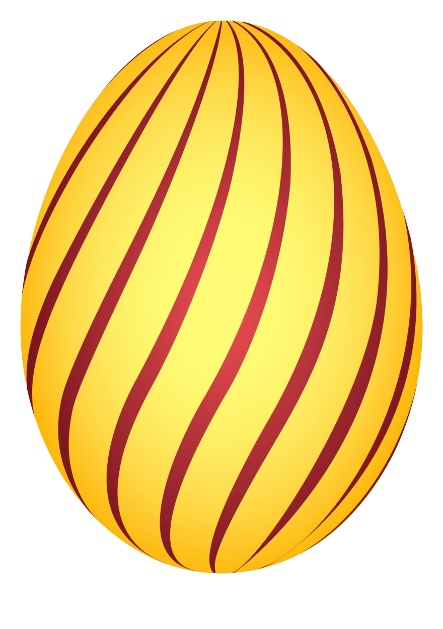 Orange Egg Easter Transparent PNG Image