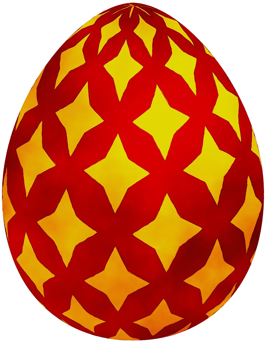 Orange Egg Easter Transparent PNG Image