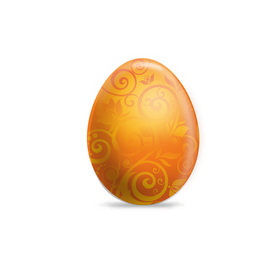 Orange Egg Easter Transparent PNG Image