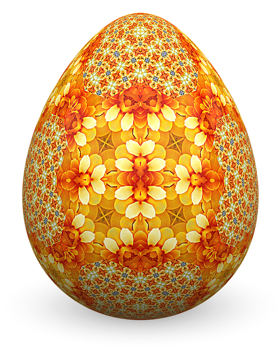 Orange Egg Easter Transparent PNG Image