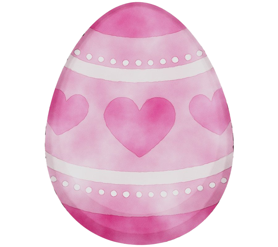 Pink Egg Easter File Transparent PNG Image