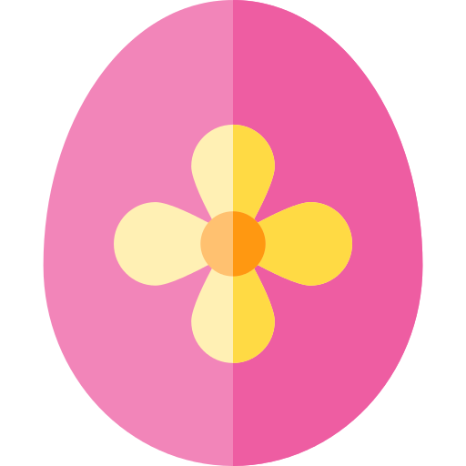 Pink Egg Easter Transparent PNG Image