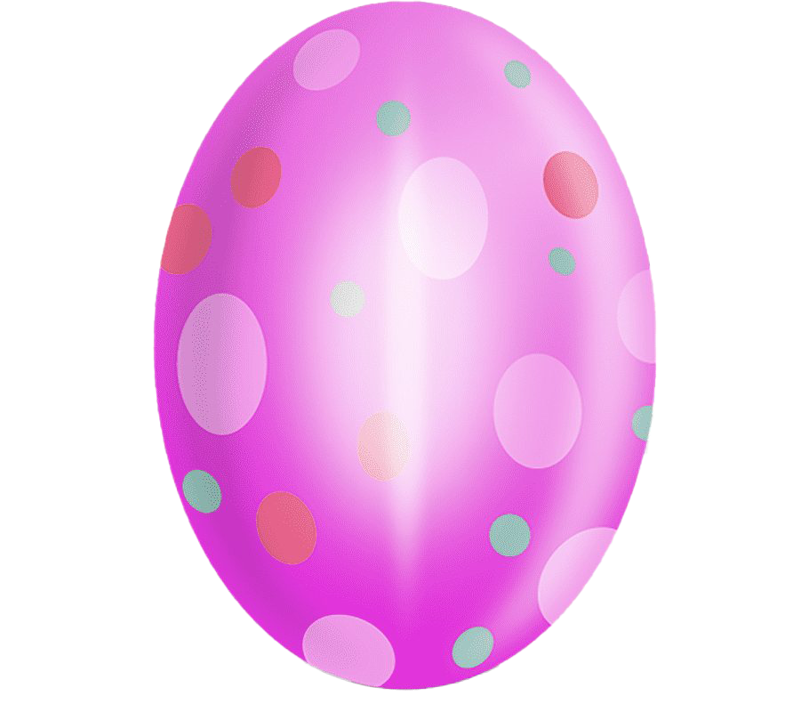 Pink Egg Easter Transparent PNG Image