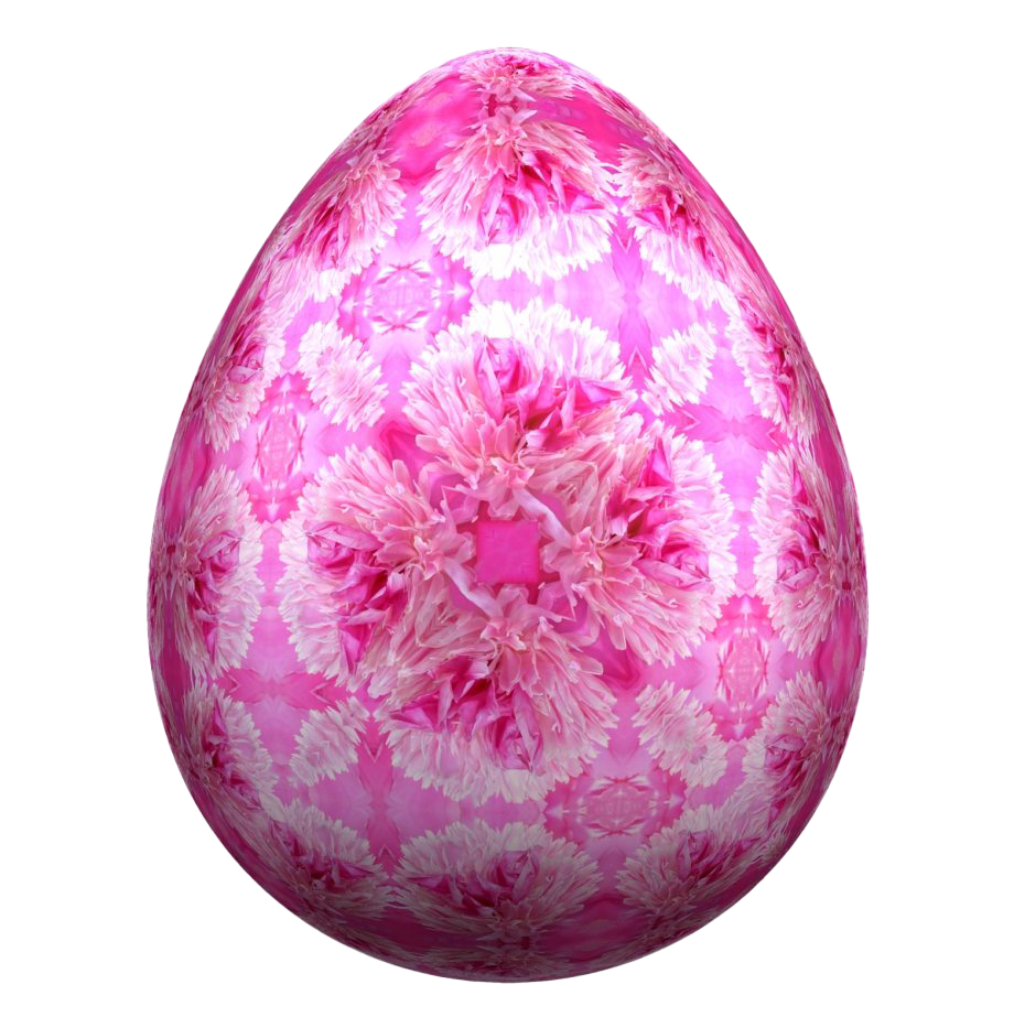 Pink Egg Easter Transparent PNG Image
