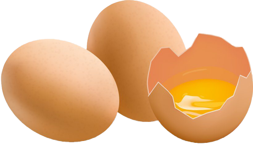 Plain Cracked Easter Egg Transparent PNG Image