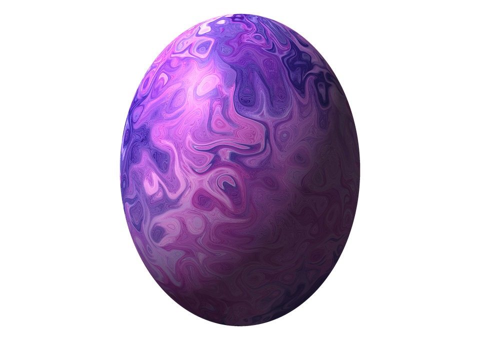 Purple Egg Easter Transparent PNG Image