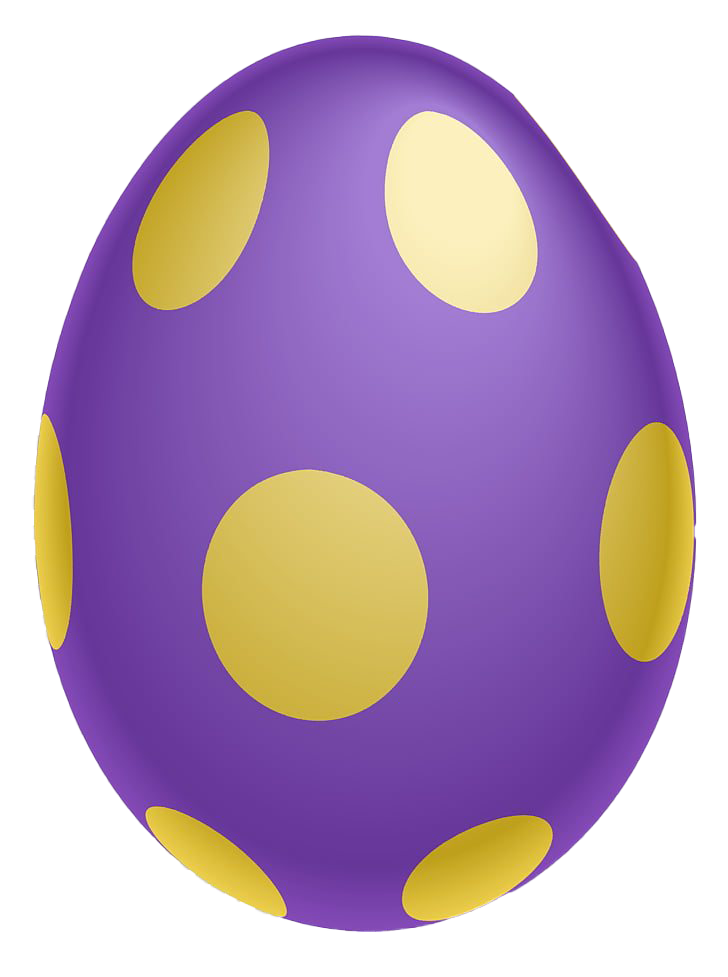 Purple Egg Easter Transparent PNG Image