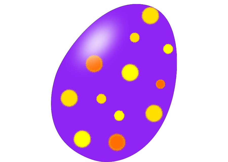 Purple Egg Easter Transparent PNG Image