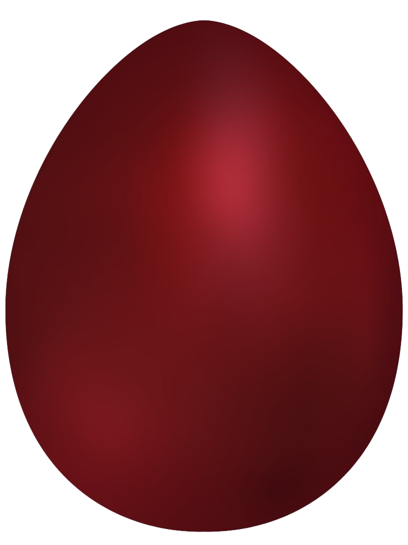 Egg Easter Red Transparent PNG Image