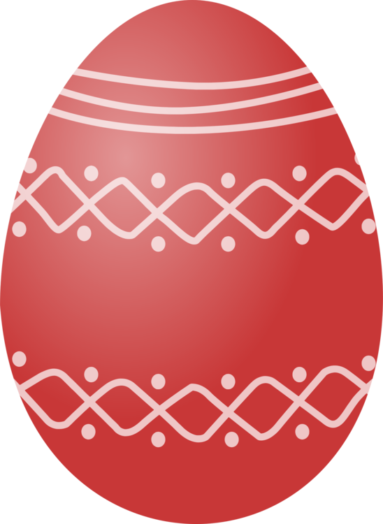 Egg Easter Red Transparent PNG Image